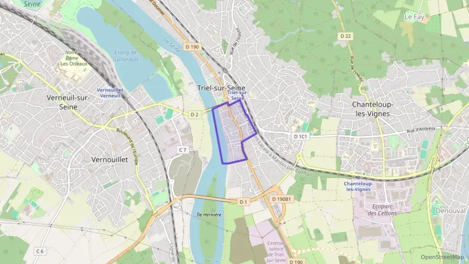 Maison 80 m² quatre pièces à vendre à Triel-sur-Seine Maison 80 m² quatre pièces à vendre à Triel-sur-Seine