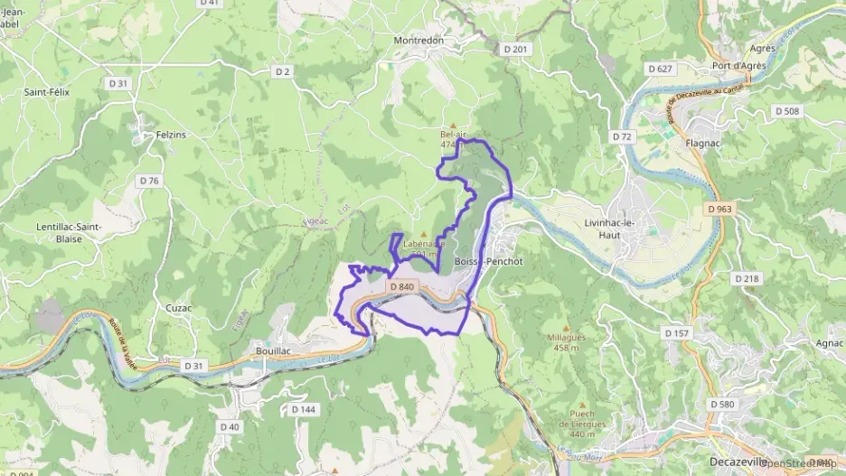 Maison 87 m² quatre pièces à vendre à Livinhac-le-Haut