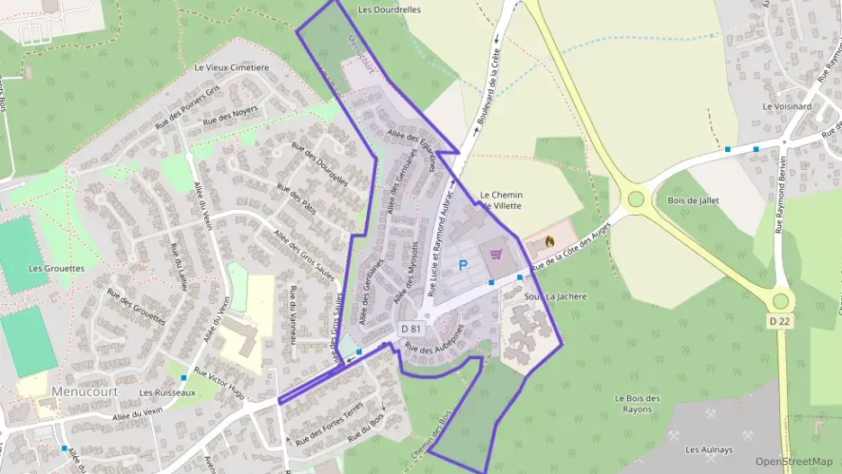 Maison 83 m² quatre pièces à vendre à Menucourt Maison 83 m² quatre pièces à vendre à Menucourt