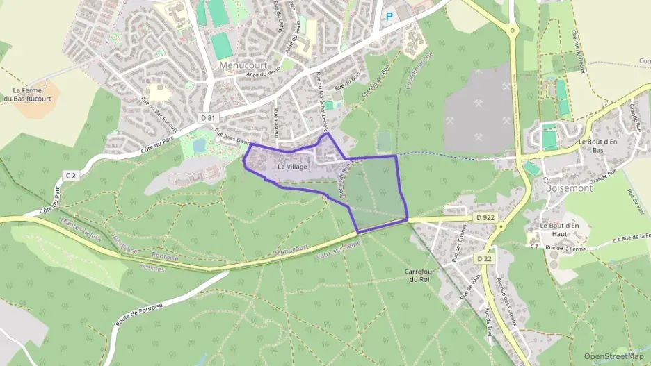 Maison 68 m² quatre pièces à vendre à Menucourt Maison 68 m² quatre pièces à vendre à Menucourt