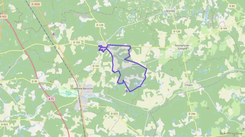 Maison 132 m² six pièces à vendre à Vouzon