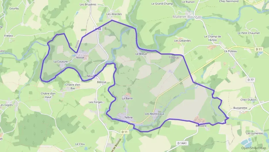 Maison 135 m² trois pièces à vendre à Clugnat Maison 135 m² trois pièces à vendre à Clugnat