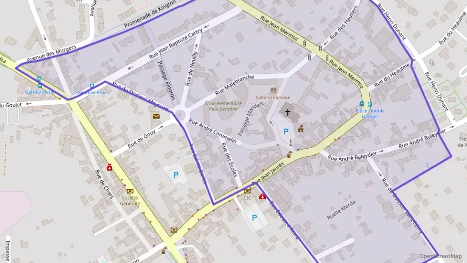 Maison 90 m² cinq pièces à vendre à Marines Maison 90 m² cinq pièces à vendre à Marines