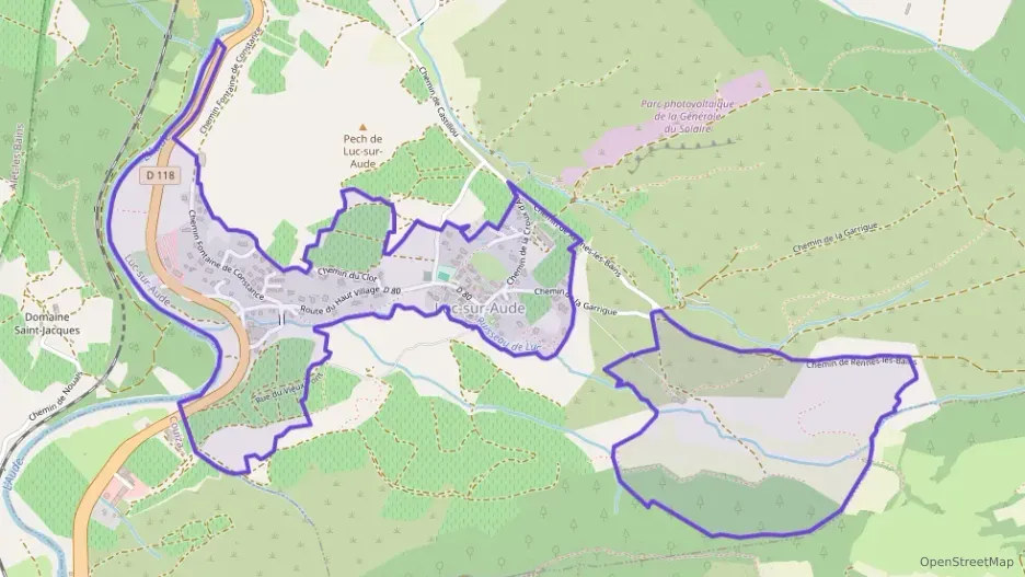Maison 89 m² quatre pièces à vendre à Luc-sur-Aude