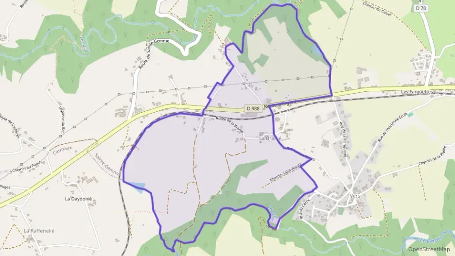 Maison 65 m² deux pieces à vendre à Sainte-Gemme Maison 65 m² deux pieces à vendre à Sainte-Gemme