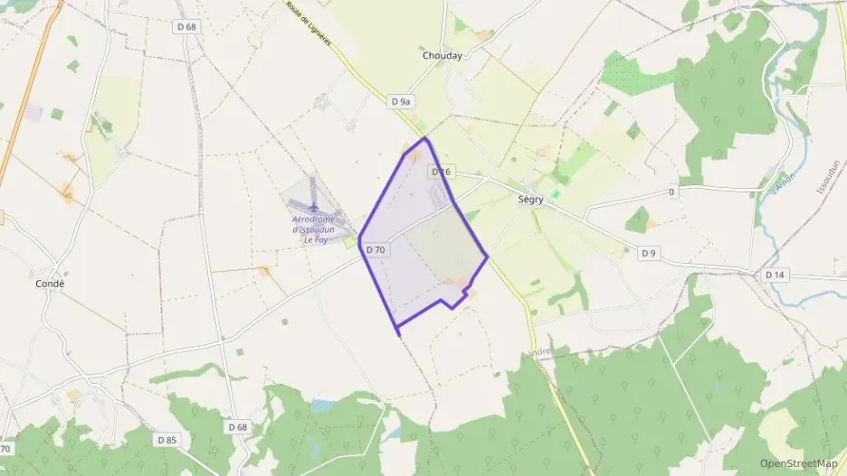 Maison 90 m² quatre pièces à vendre à Ségry Maison 90 m² quatre pièces à vendre à Ségry