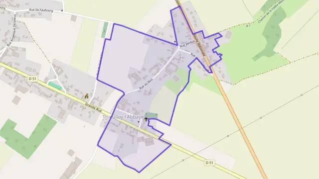 Maison 51 m² trois pièces à vendre à Thieulloy-l`Abbaye