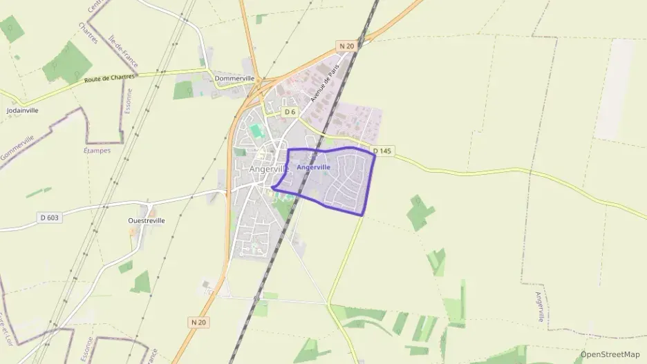 Maison 120 m² cinq pièces à vendre à Angerville