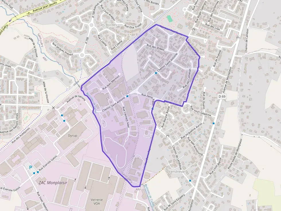 Maison 95 m² quatre pièces à vendre à Saint-Juéry