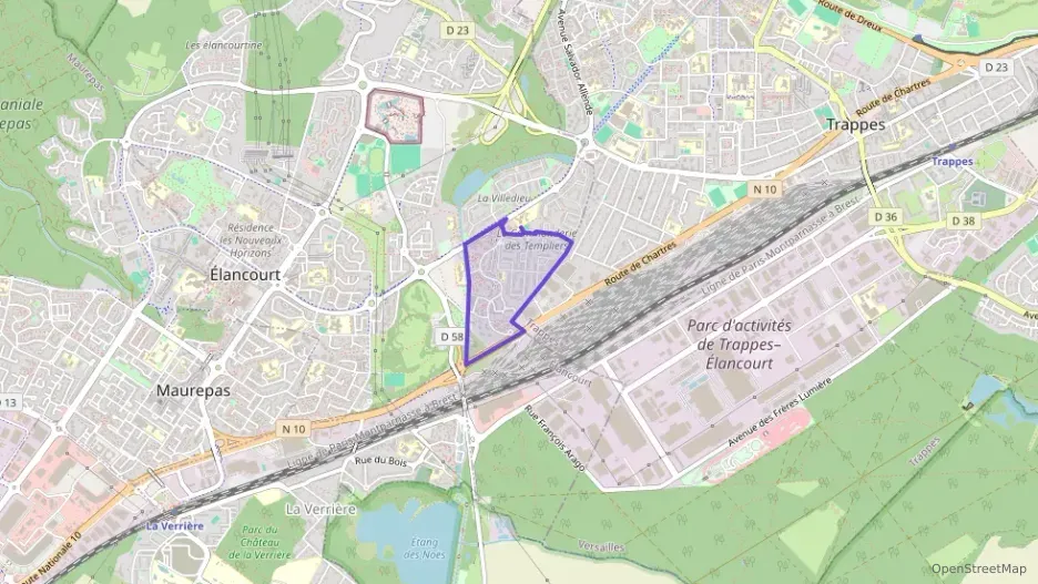 Maison 97 m² quatre pièces à vendre à Élancourt