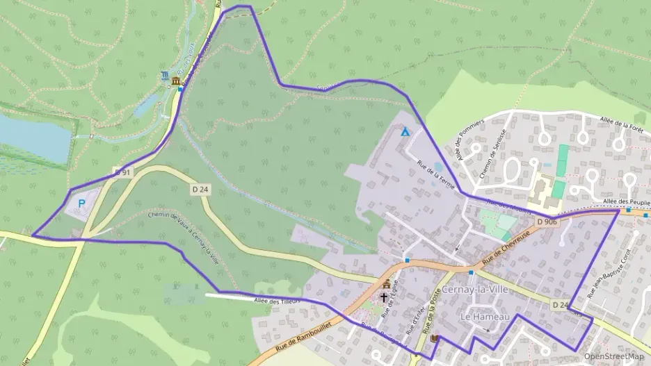 Maison 88 m² cinq pièces à vendre à Cernay-la-Ville