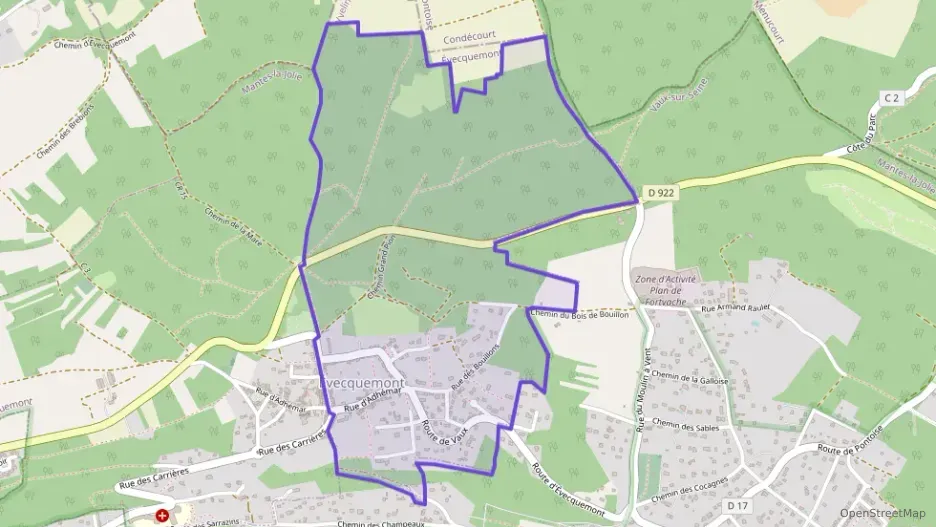 Maison 90 m² trois pièces à vendre à Évecquemont Maison 90 m² trois pièces à vendre à Évecquemont