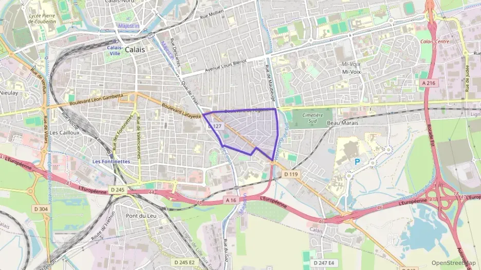 Maison 77 m² quatre pièces à vendre à Calais