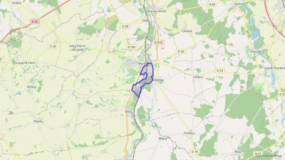 Maison 137 m² six pièces à vendre à Reuilly