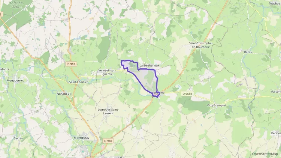 Maison 100 m² trois pièces à vendre à Thevet-Saint-Julien