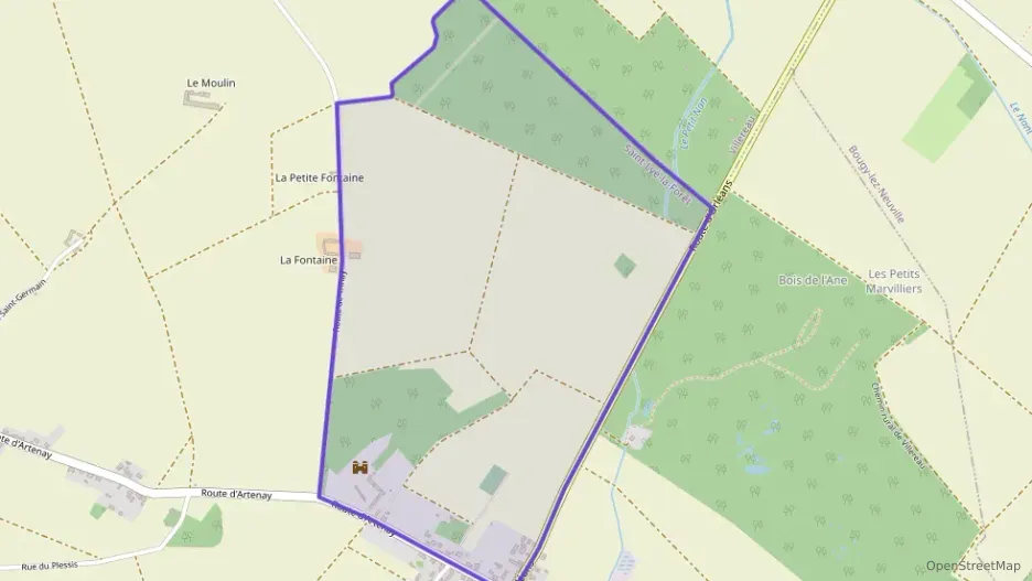 Maison 60 m² trois pièces à vendre à Saint-Lyé-la-Forêt