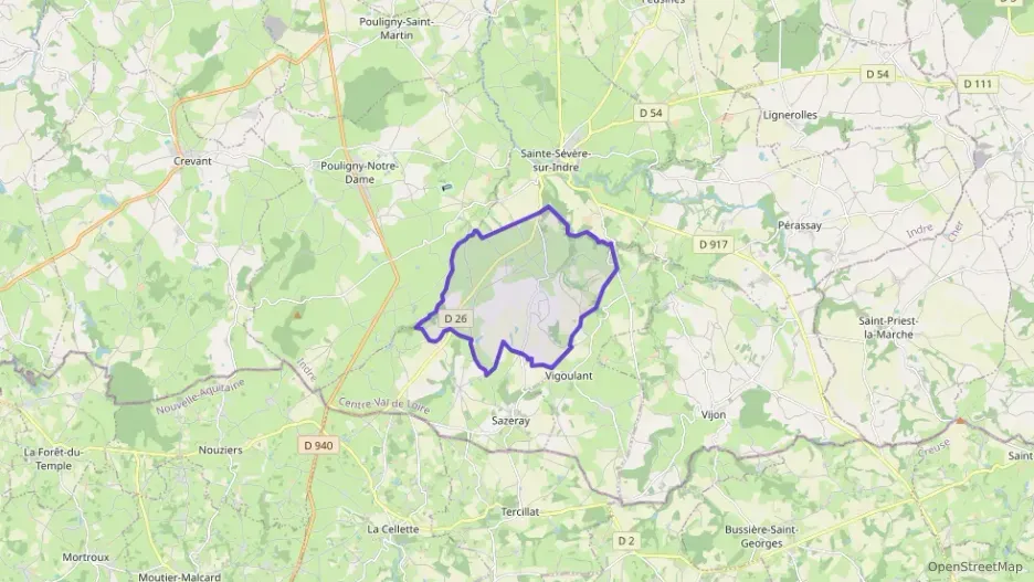 Maison 48 m² deux pieces à vendre à Sazeray Maison 48 m² deux pieces à vendre à Sazeray