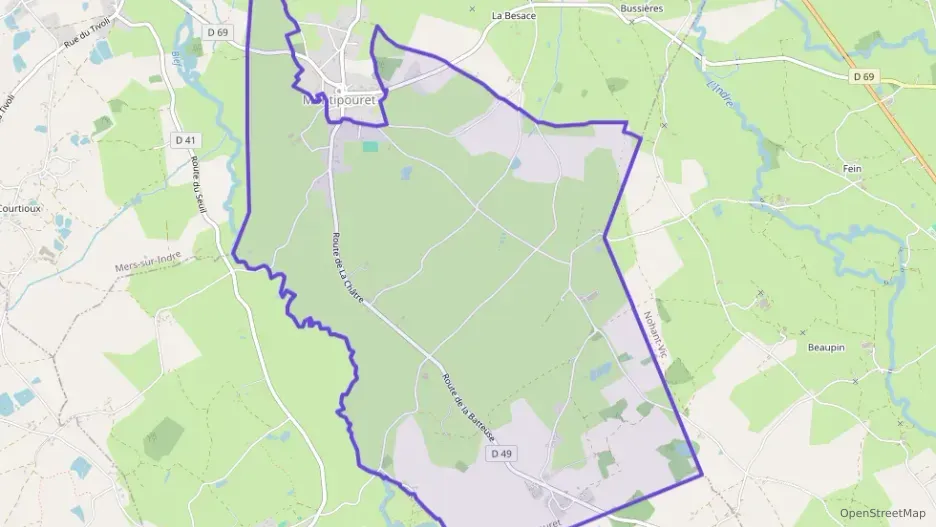 Maison 35 m² deux pieces à vendre à Montipouret