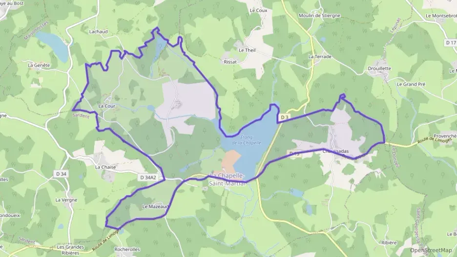 Maison 118 m² six pièces à vendre à La Chapelle-Saint-Martial