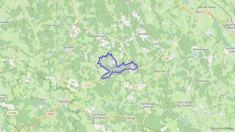 Maison 118 m² six pièces à vendre à La Chapelle-Saint-Martial