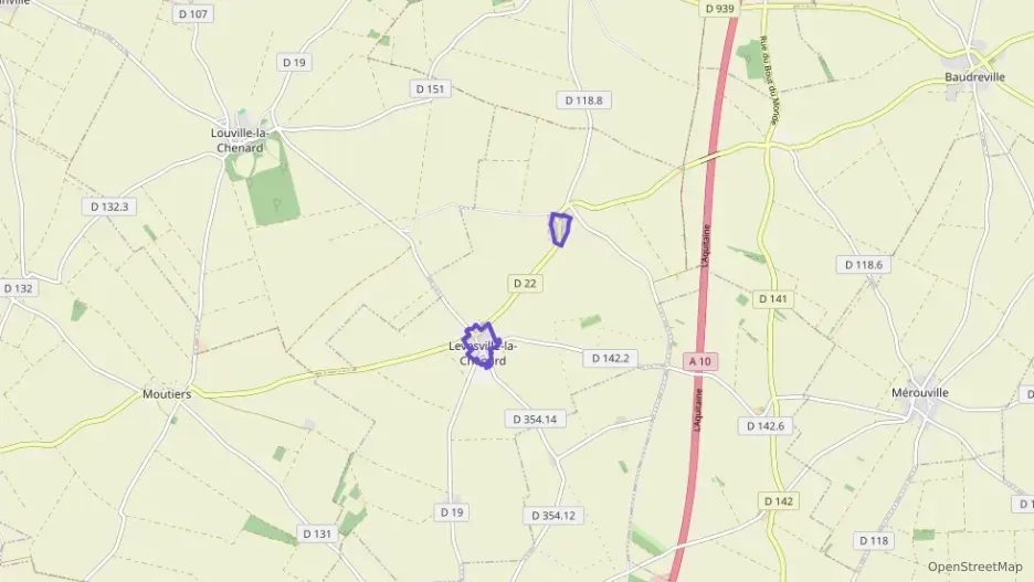 Maison 69 m² deux pieces à vendre à Levesville-la-Chenard Maison 69 m² deux pieces à vendre à Levesville-la-Chenard