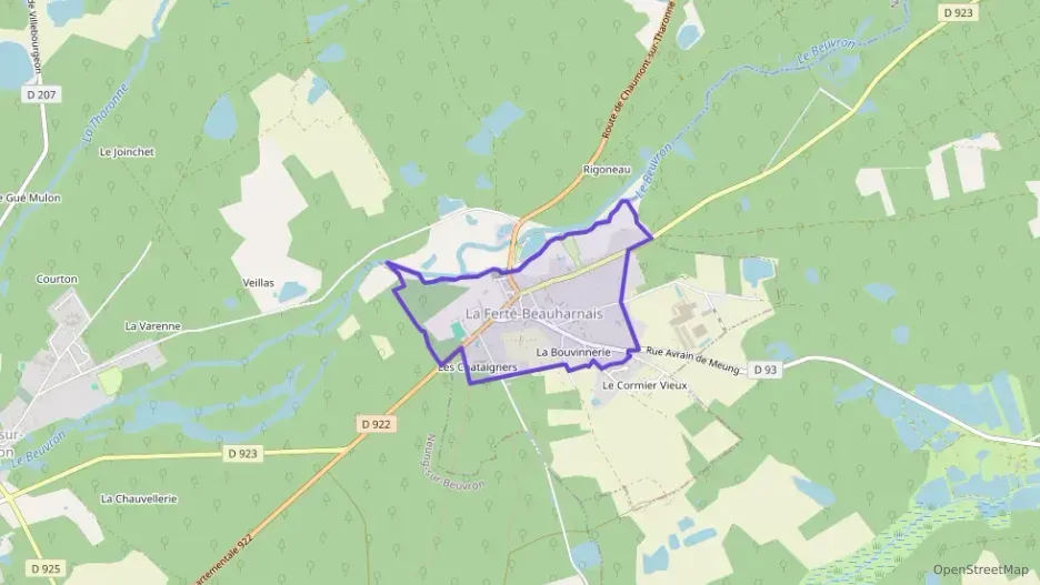 Maison 128 m² six pièces à vendre à La Ferté-Beauharnais