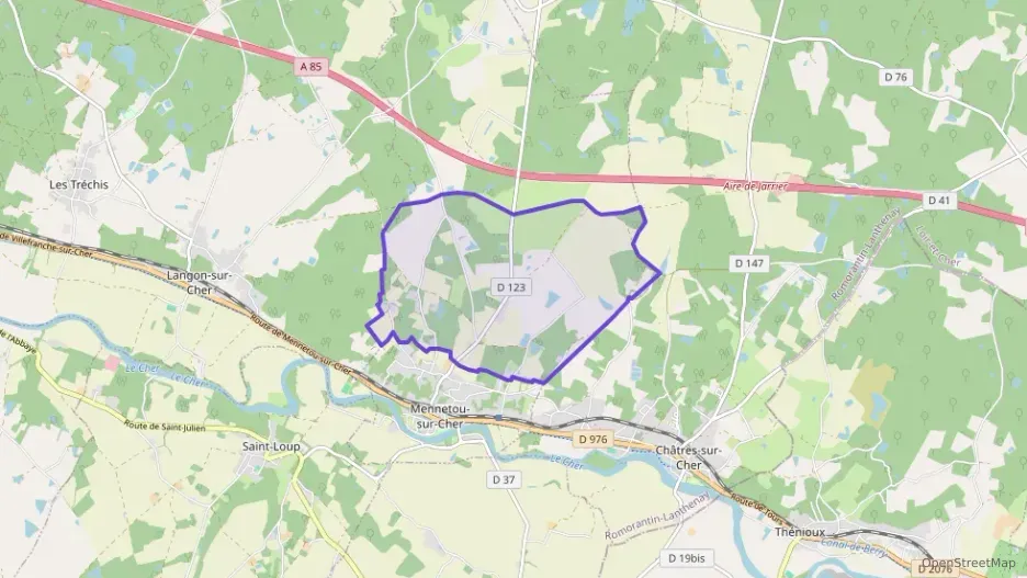 Maison 240 m² six pièces à vendre à Mennetou-sur-Cher