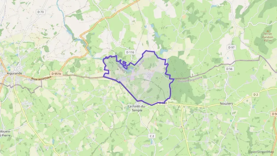 Maison 50 m² trois pièces à vendre à La Forêt-du-Temple