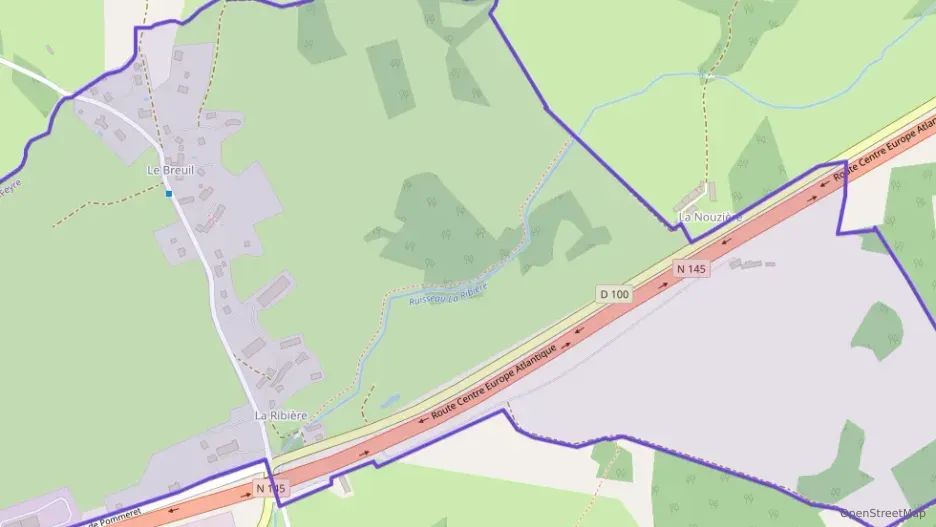 Maison 94 m² quatre pièces à vendre à Sainte-Feyre