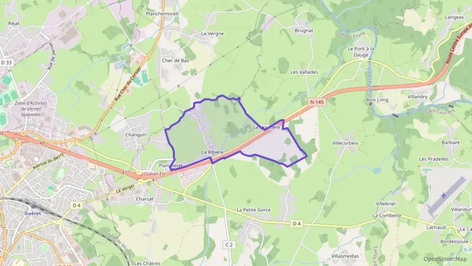 Maison 94 m² quatre pièces à vendre à Sainte-Feyre