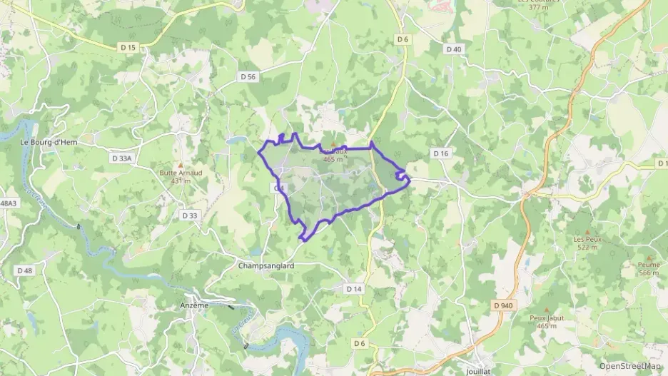 Maison 55 m² deux pieces à vendre à Champsanglard Maison 55 m² deux pieces à vendre à Champsanglard