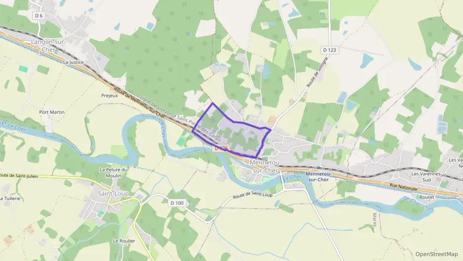 Maison 50 m² trois pièces à vendre à Mennetou-sur-Cher