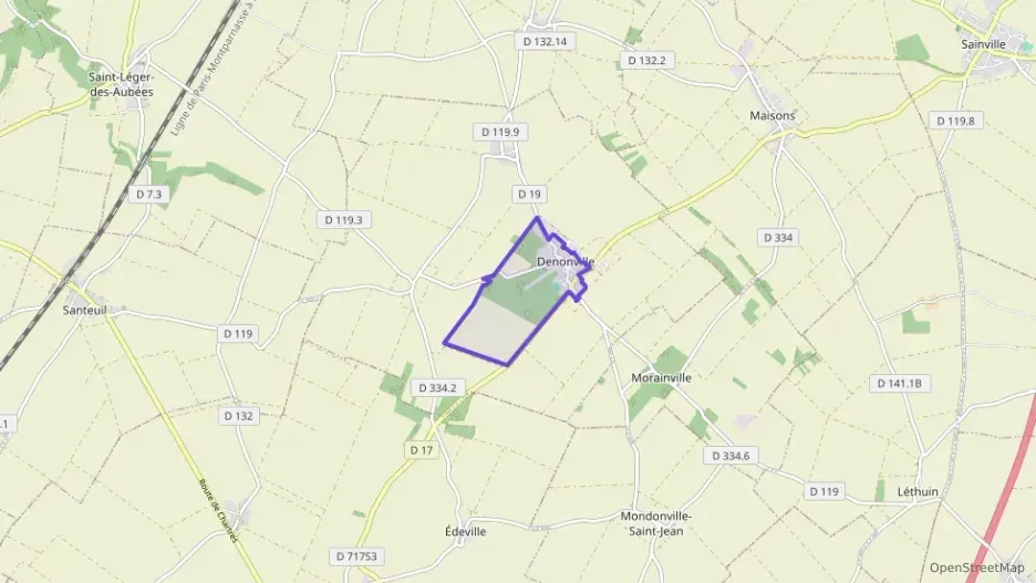 Maison 127 m² cinq pièces à vendre à Denonville Maison 127 m² cinq pièces à vendre à Denonville