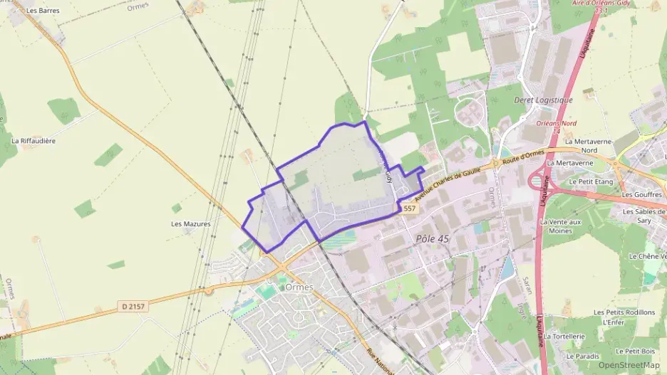 Maison 87 m² quatre pièces à vendre à Ormes Maison 87 m² quatre pièces à vendre à Ormes