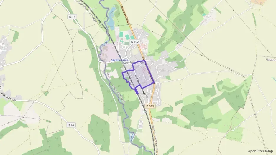 Maison 40 m² trois pièces à vendre à Sérifontaine Maison 40 m² trois pièces à vendre à Sérifontaine