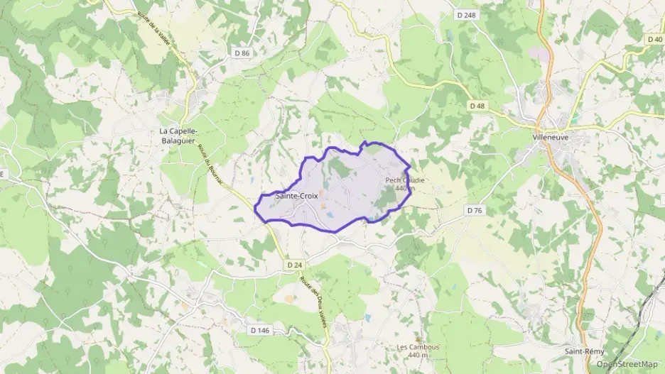 Maison 78 m² trois pièces à vendre à Sainte-Croix