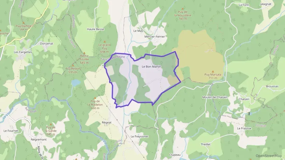 Maison 115 m² cinq pièces à vendre à Faux-la-Montagne Maison 115 m² cinq pièces à vendre à Faux-la-Montagne