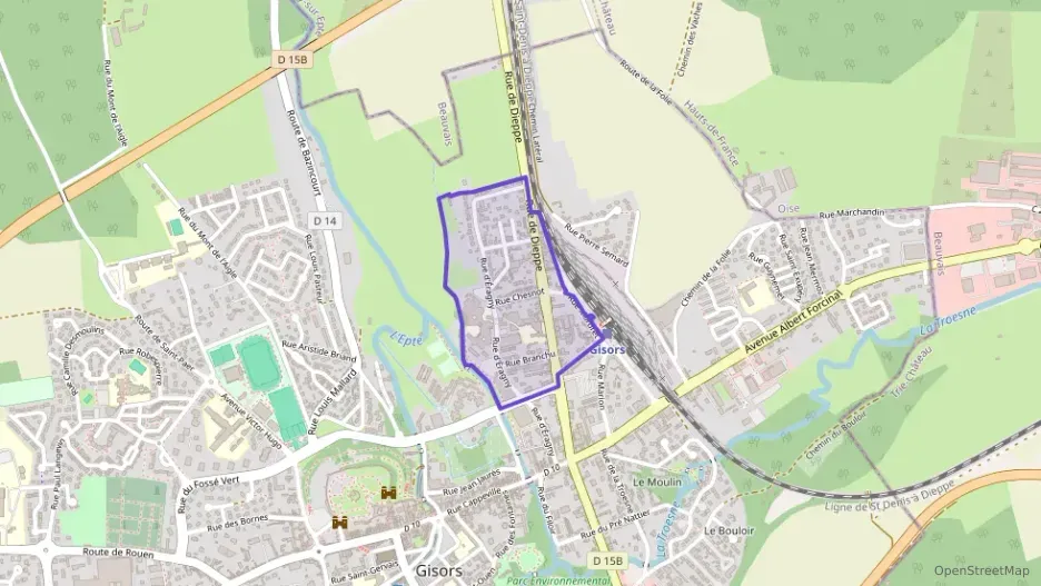 Maison 50 m² trois pièces à vendre à Gisors Maison 50 m² trois pièces à vendre à Gisors
