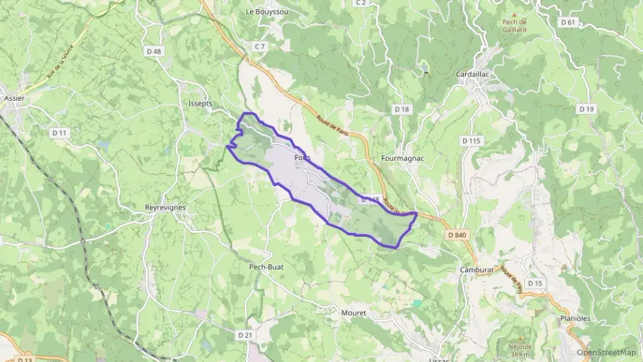 Maison 70 m² trois pièces à vendre à Fons