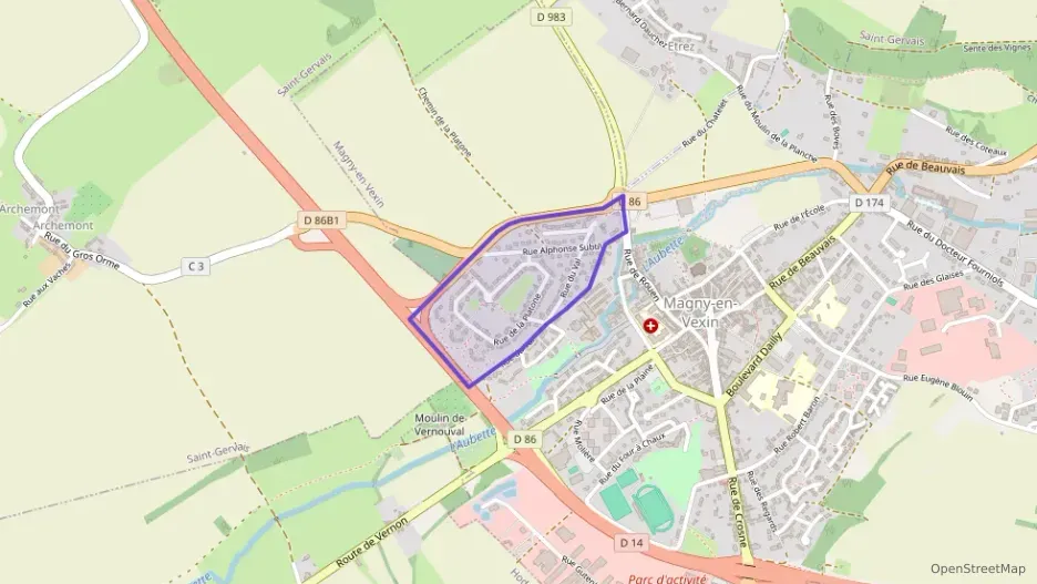 Maison 105 m² six pièces à vendre à Magny-en-Vexin