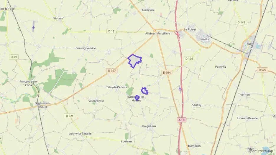 Maison 50 m² trois pièces à vendre à Bazoches-les-Hautes Maison 50 m² trois pièces à vendre à Bazoches-les-Hautes
