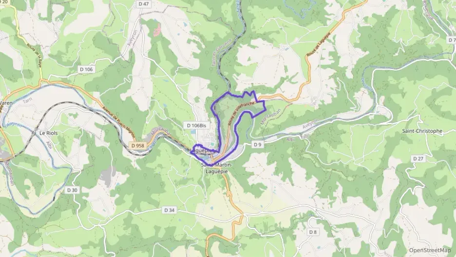 Maison 64 m² trois pièces à vendre à Laguépie