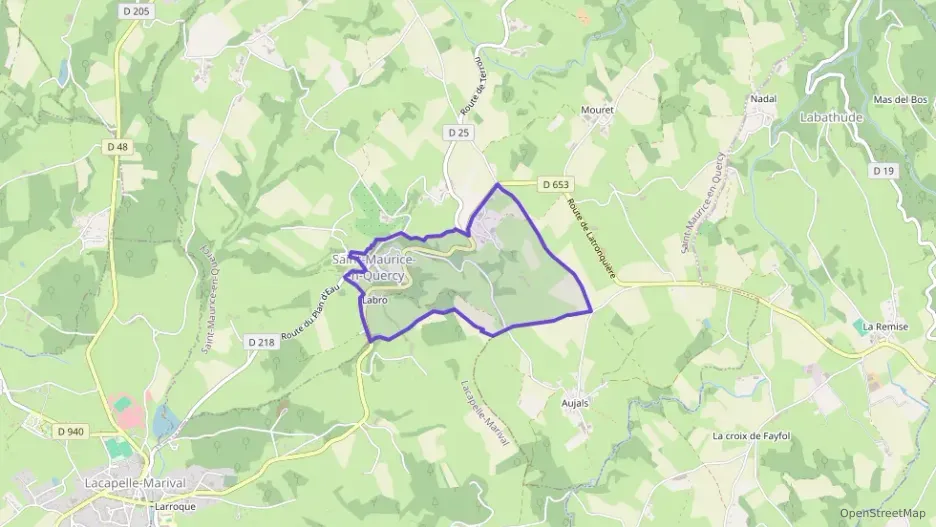 Maison 35 m² trois pièces à vendre à Saint-Maurice-en-Quercy