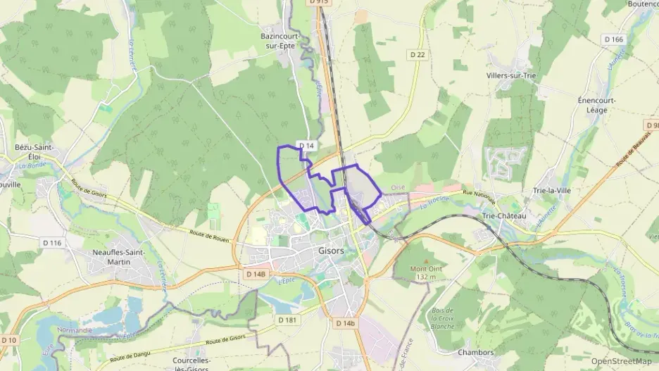 Maison 99 m² quatre pièces à vendre à Gisors