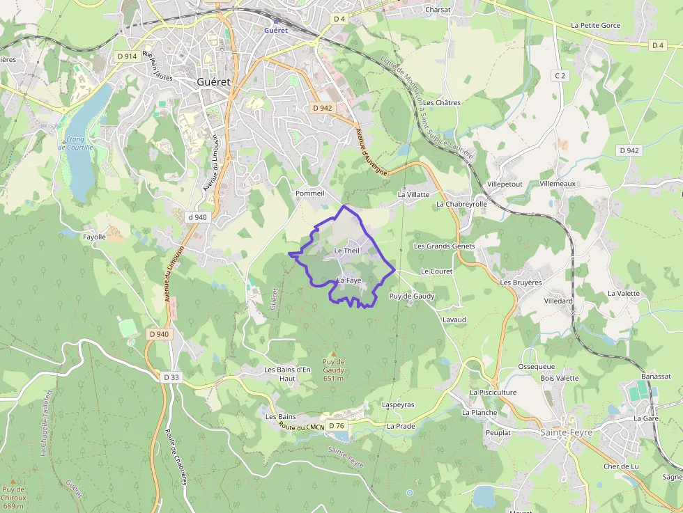 Maison 98 m² quatre pièces à vendre à Sainte-Feyre