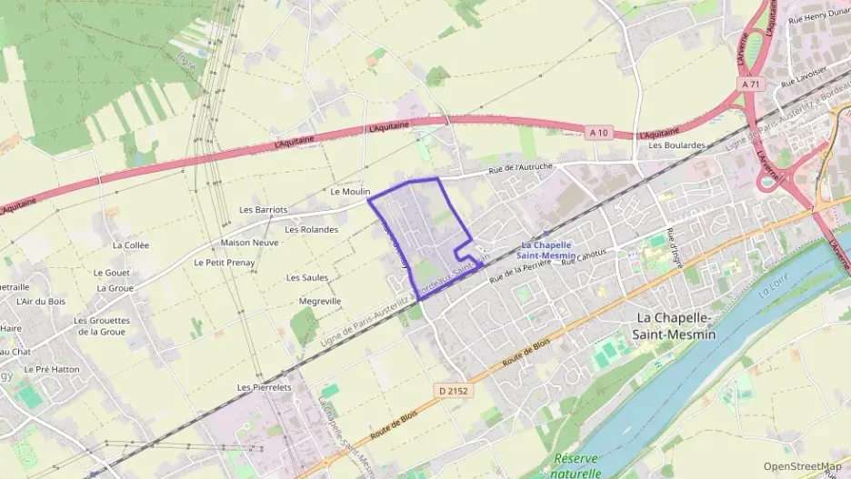 Maison 80 m² quatre pièces à vendre à La Chapelle-Saint-Mesmin
