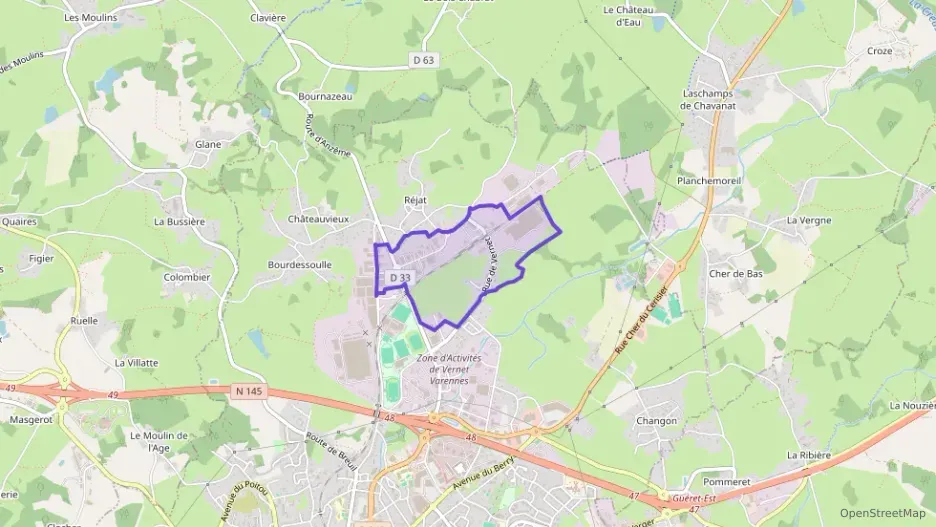 Maison 99 m² quatre pièces à vendre à Guéret Maison 99 m² quatre pièces à vendre à Guéret