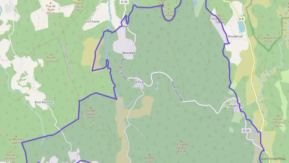Maison 50 m² quatre pièces à vendre à Royère-de-Vassivière