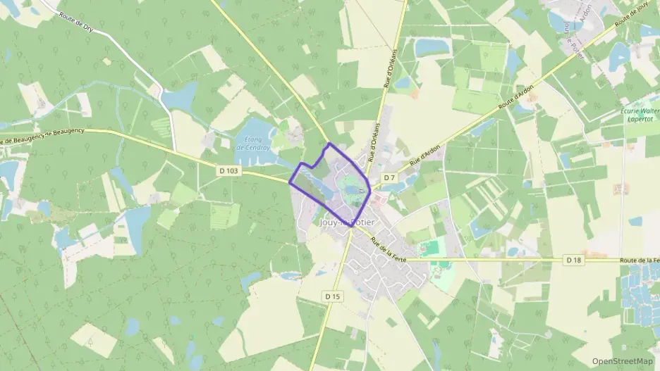Maison 130 m² cinq pièces à vendre à Jouy-le-Potier