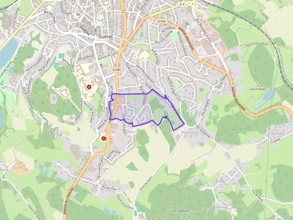 Maison 87 m² quatre pièces à vendre à Guéret